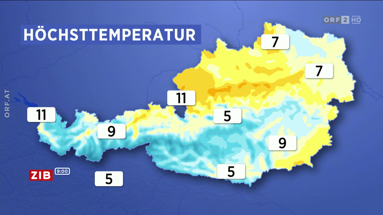 Wetter Zib Vom Um Uhr Orf Tvthek