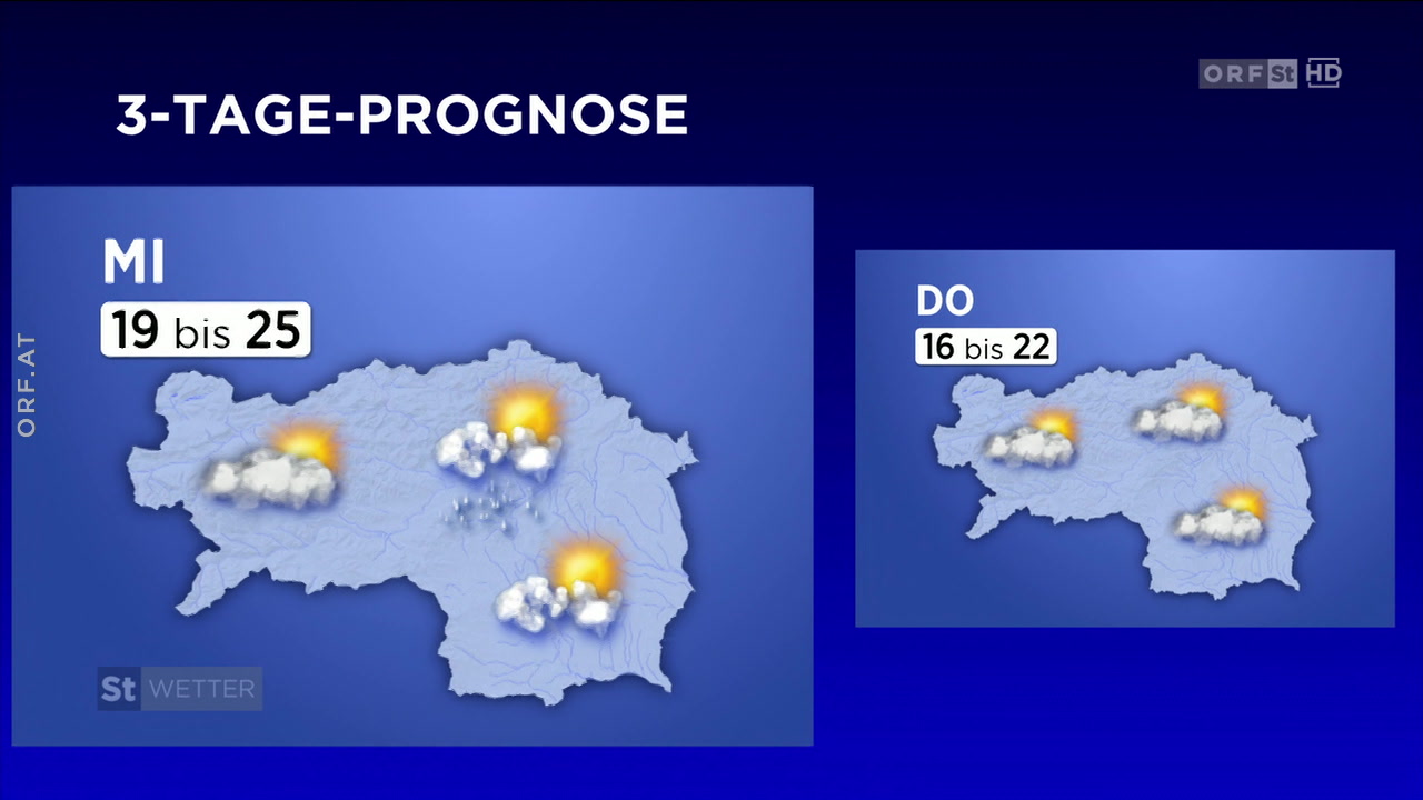 Wetter Zu Weihnachten 2022 Steiermark Wetter Steiermark Wetter Steiermark vom 29.08.2022 um 1920 Uhr ORF