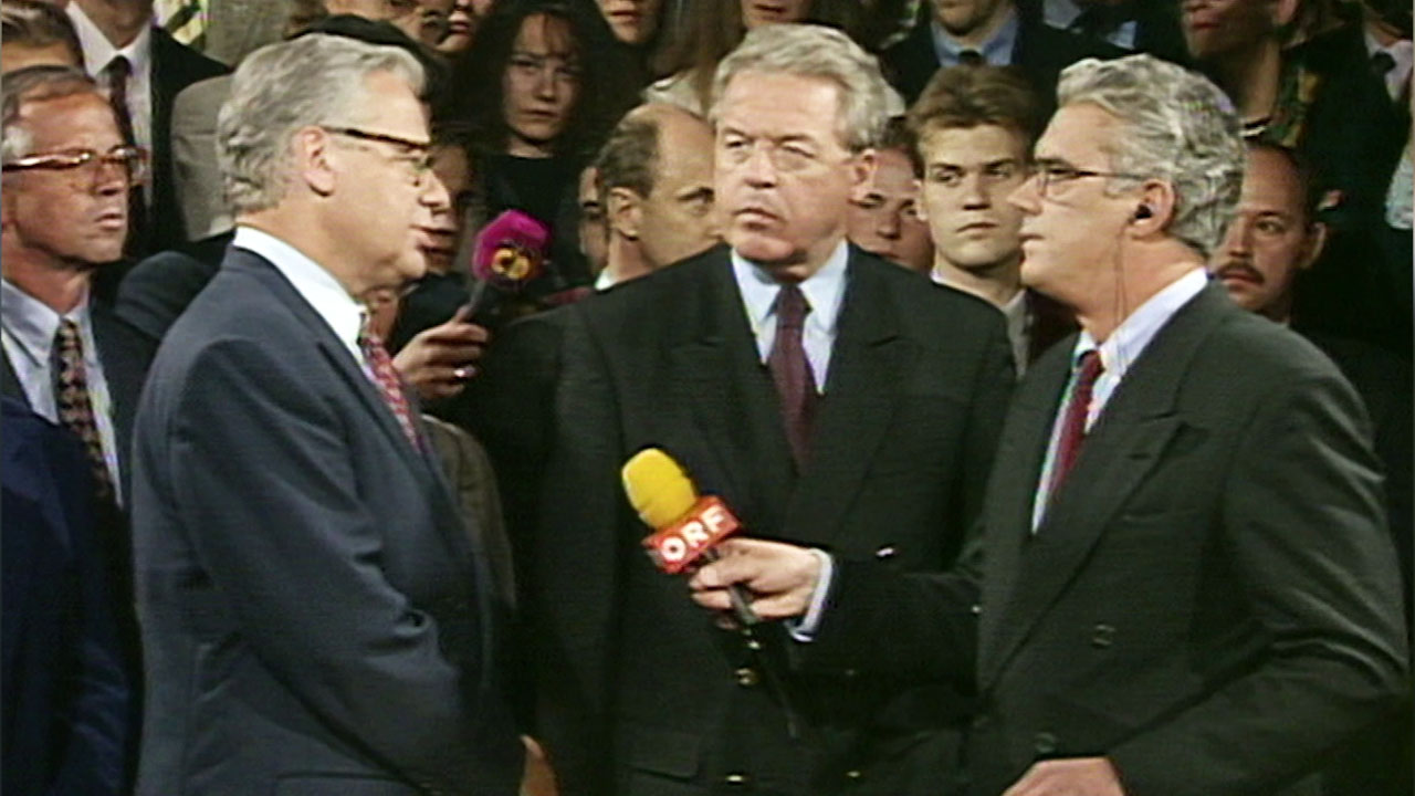 Wahl 1994 Denkzettel für Großparteien vom 16.10.1994 ORFTVthek