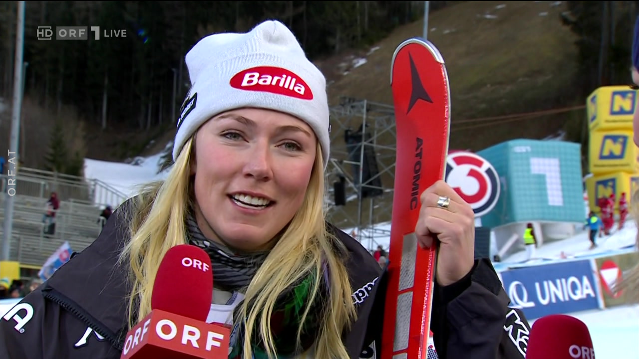 AD | Interview Mit Mikaela Shiffrin (USA) - AD | Ski Weltcup ...