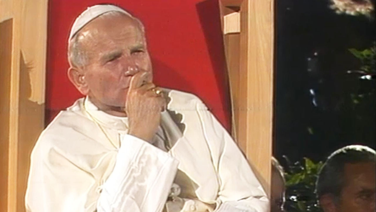 Johannes Paul II. erstmals in Österreich vom 18.09.1983 ORFTVthek