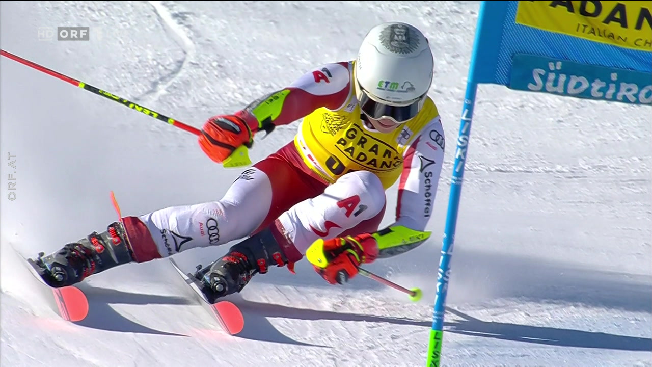 Julia Scheib (AUT) erreicht Platz elf Skiweltcup Riesenslalom der