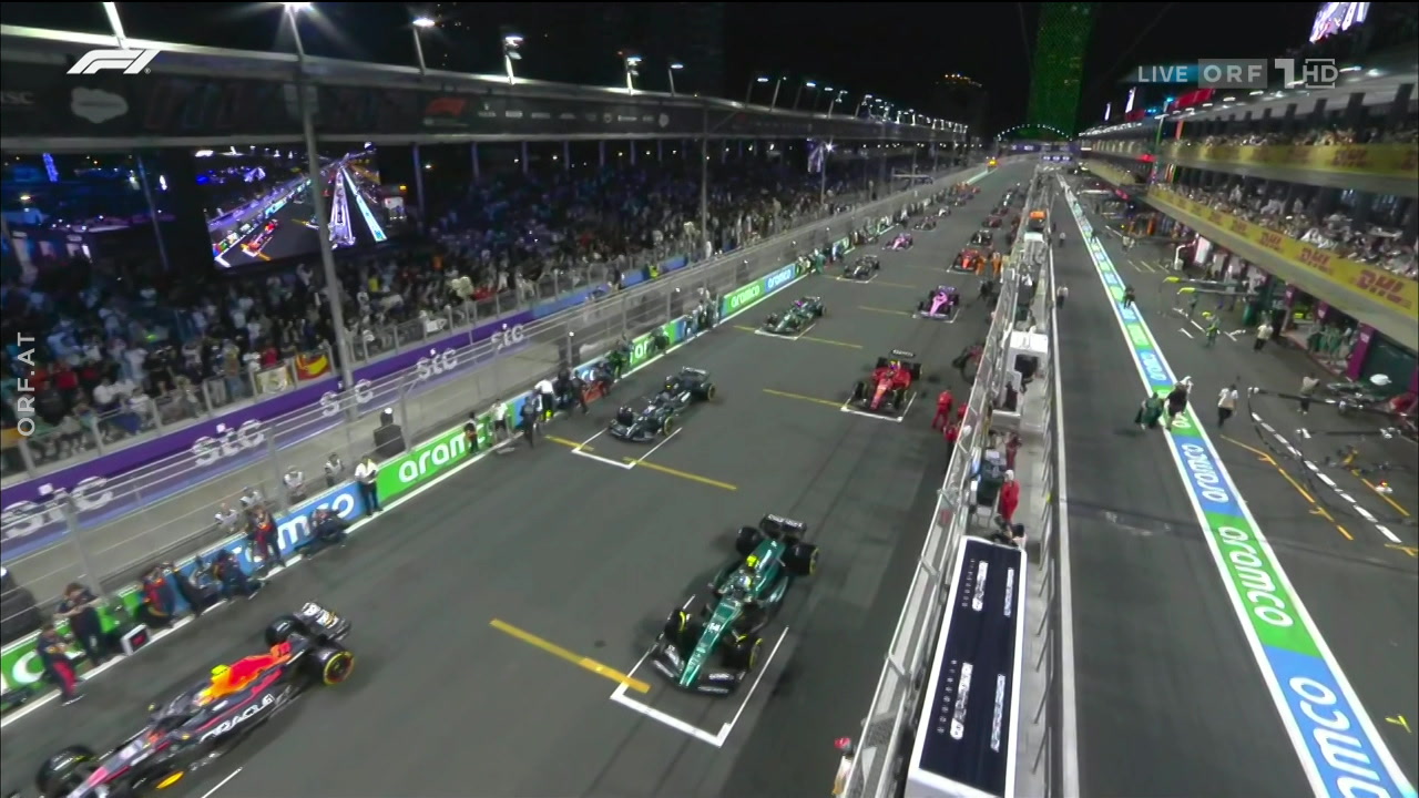 Startaufstellung Vorbericht AD Formel 1 Großer Preis von Saudi Arabien Das Rennen vom 19