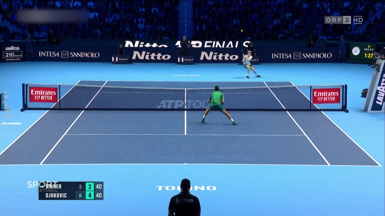 Djokovic dominiert ATP-Finale gegen Sinner