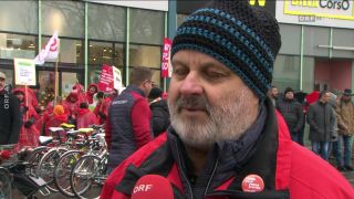 Protestmarsch in Grazer Innenstadt