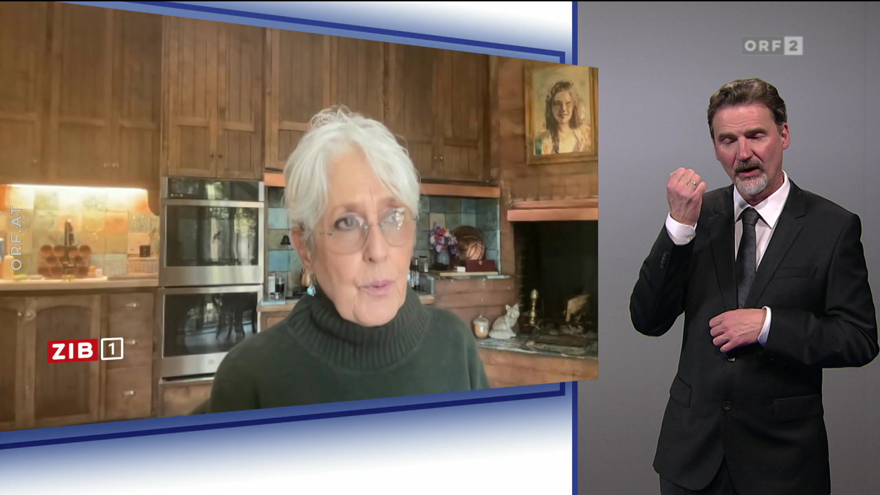 Joan Baez veröffentlicht Biografie ZIB 1 (ÖGS) vom 29.12.2023 vom 29.