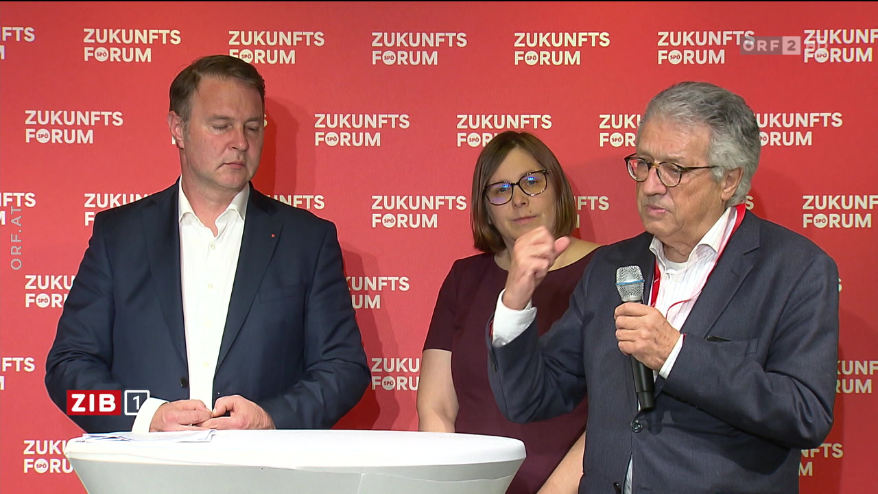 SPÖ-Expertenrat trat erstmals zusammen - ZIB 1 vom 09.04.2024 vom 09.04.2024 um 19:30 Uhr