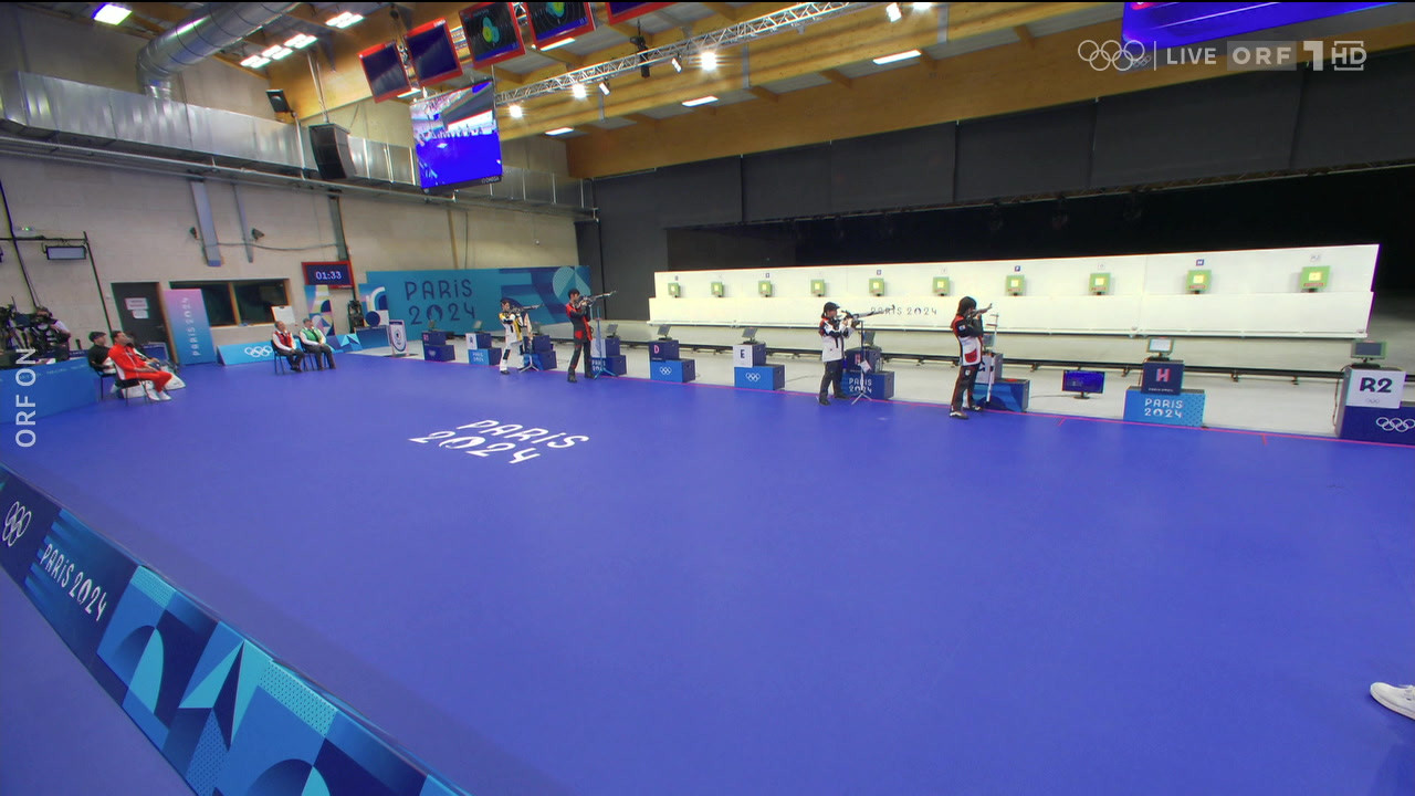 Olympische Spiele Paris 2024 Schießen, Rad, Reiten ORF ON