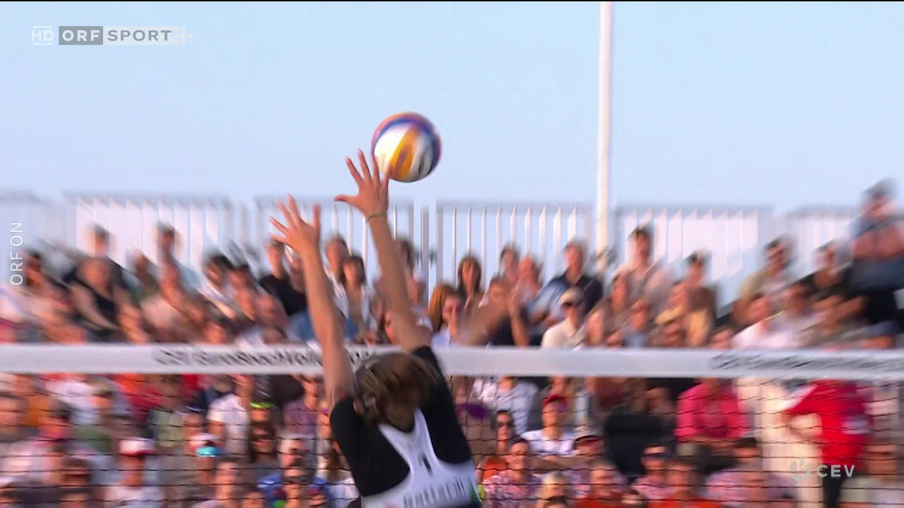 BeachvolleyballEM 2024 Damen Finale, Highlights aus Den Haag ORF ON