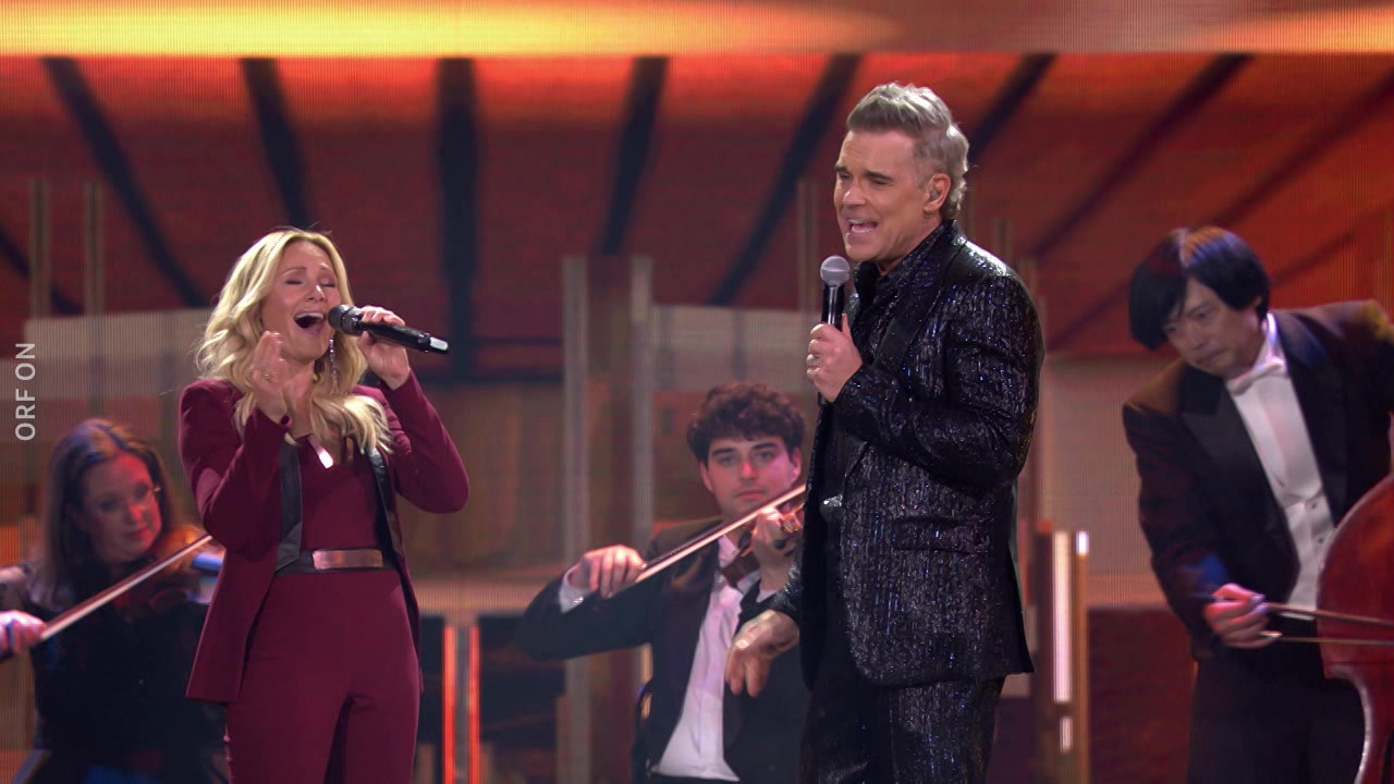 Helene Fischer und Robbie Williams "She's the one" Die Helene Fischer