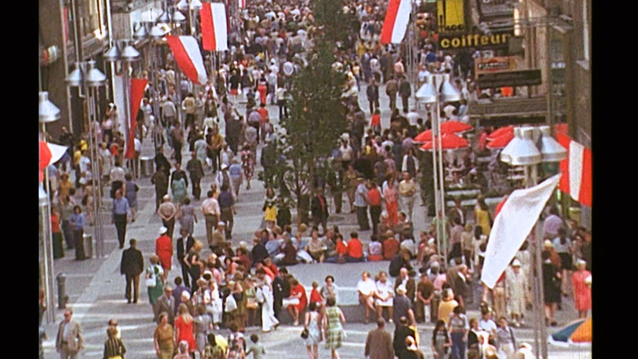 Shoppingmeile Kärntner Straße (1974) - ORF ON