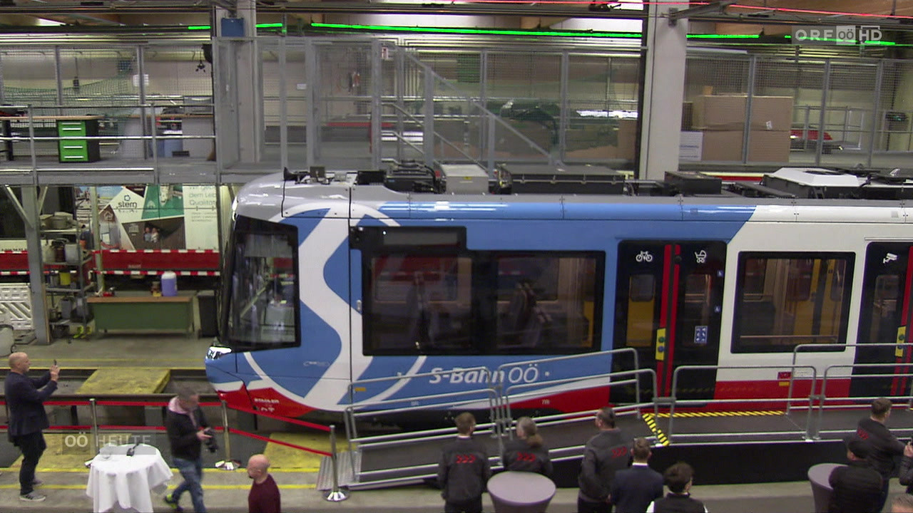 "TramTrain“ für Regio-Stadtbahn vorgestellt - Oberösterreich heute vom 17.03.2026