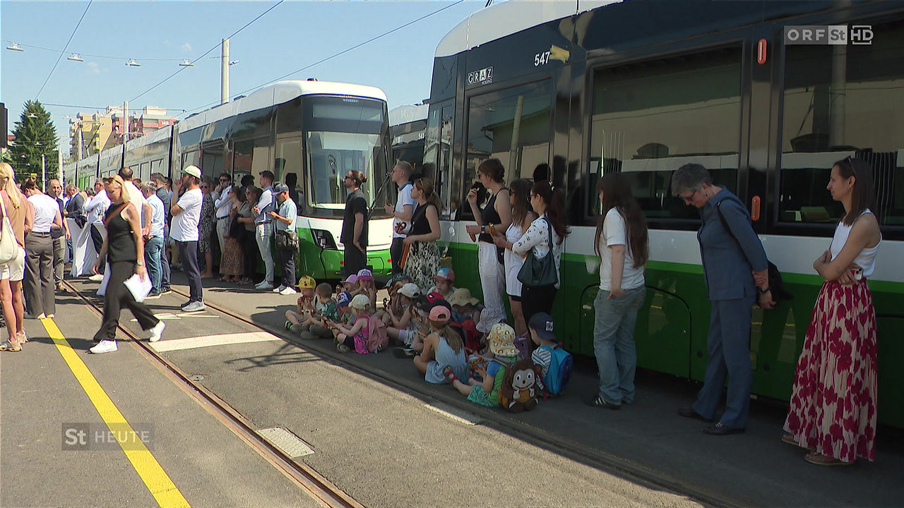27. Mai - Video: Grazer erhalten bequemere Straßenbahnen